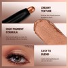 Eyeshadow Stick, Matte Shimmer Eyeshadow Pencil, Crayon, Smooth, Waterproof Pigment,
