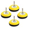 Wanmutrun 75MM Sanding Disc Backing Pads Hook and Loop 4Piece