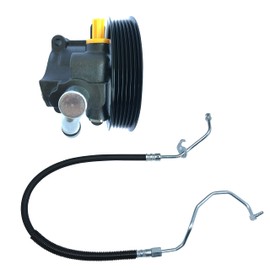 Power Steering Pump and Hose Kit - Replacement for 2005-2008 Ford F-150 4.6L V8 - Dynamic Power Steering 48806K2