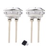 2 Pack 58mm/2.2 inch Dual Push Flushing Toilet Button Toilet
