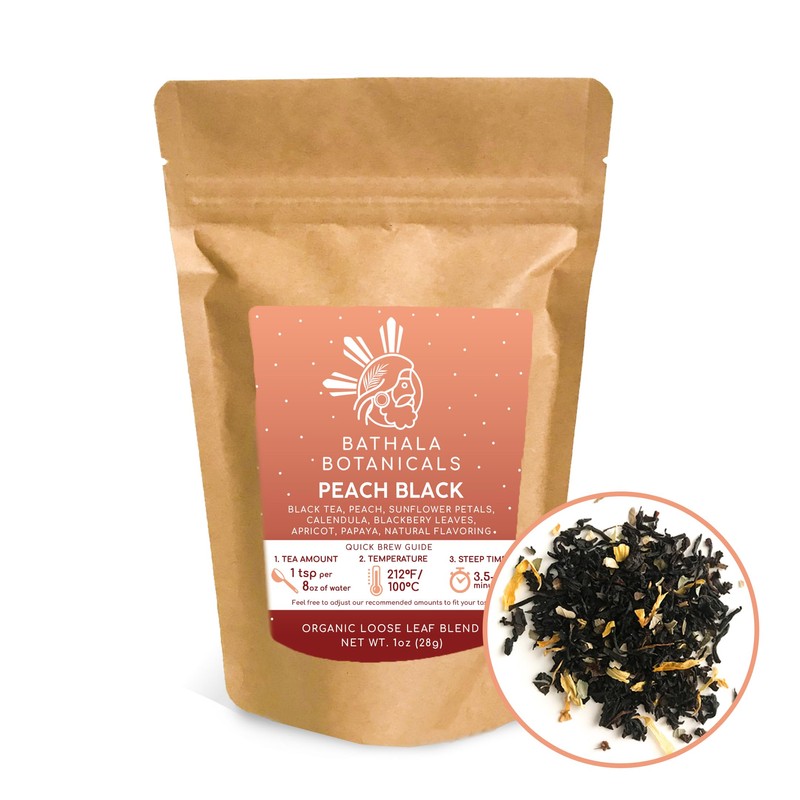 Flavorful Loose Leaf Black Tea Starter Kit Set Bathala Botanicals