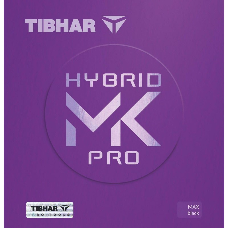 TIBHAR Table Tennis Rubber Hybrid MK PRO (2.0, Red)