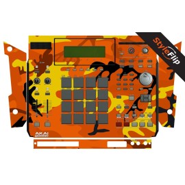 StyleFlip Skins Akai MPC 2500 | Orange Camo | Protective Decal | StyleFlip Skins