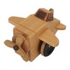 Fighter Music Box Aircraft Wood Craft Musical Box Birthday Christmas