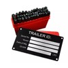 cwZhen 4MM Steel Die Metal Stamping Kit Punch Tool with