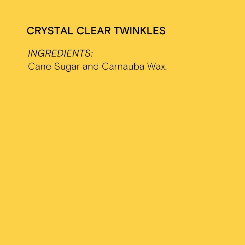 Supernatural Twinkles Decorating Sprinkles, Crystal Clear Sanding Sugar, Non-GMO, Vegan,