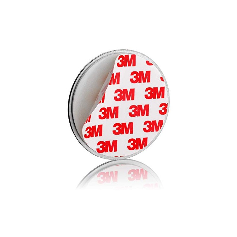 SEBSON Magnethalterung, Magnetpads, Magnetbefestigung für Rauchmelder, selbstklebend