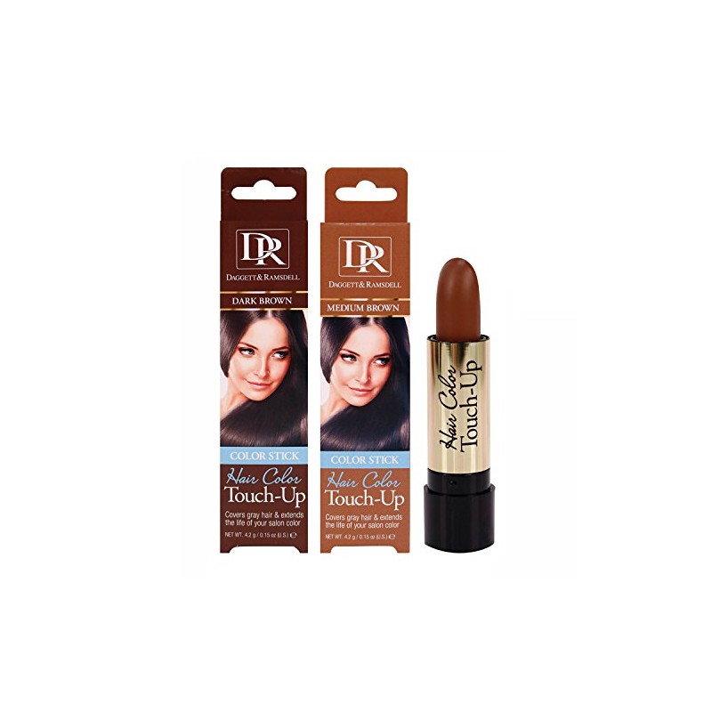 (6 PACK) Root Color Cover Stick Hair Color Touch-Up 0.15oz