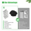 Pack of 20 Distilling Filters, Activated Carbon Water Filter, Replacement