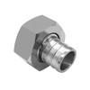 Fitvell Stainless Steel Garden Hose Adapter Swivel Fitting 3/4" PEX