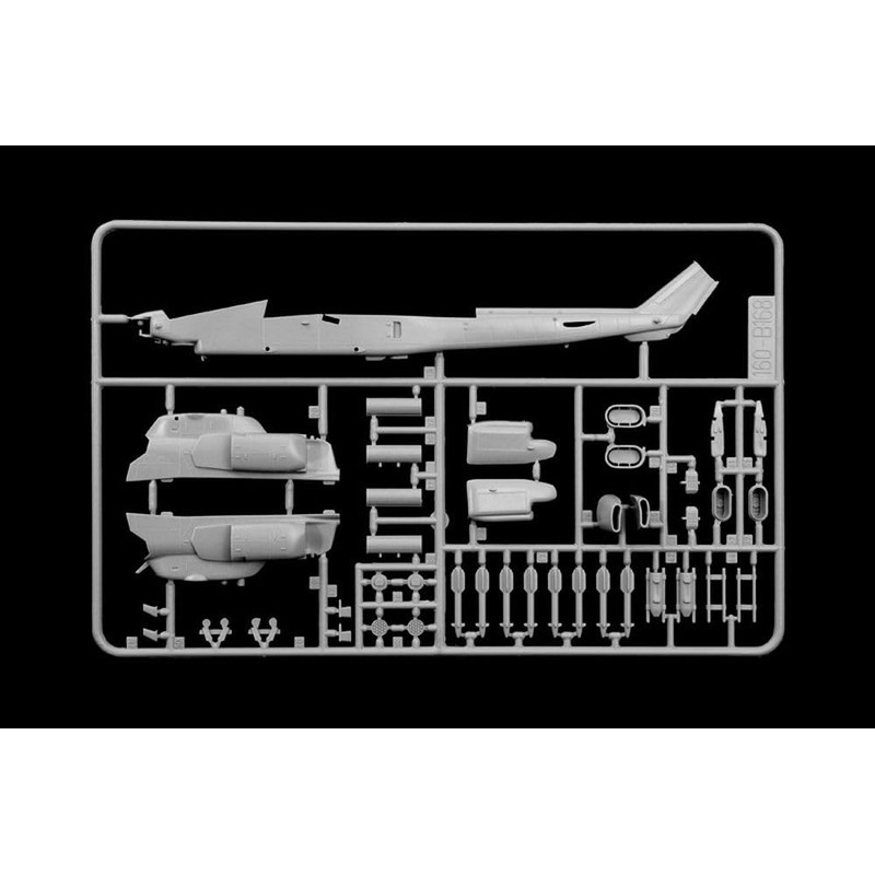 Italeri 90160 AH-1W Super Cobra, scala 1:72, Plastic Model Kit/Modello