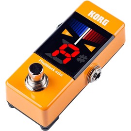 Korg PB-MINI OR Pedal Tuner for Guitar and Bass, Pitchblack mini OR Orange