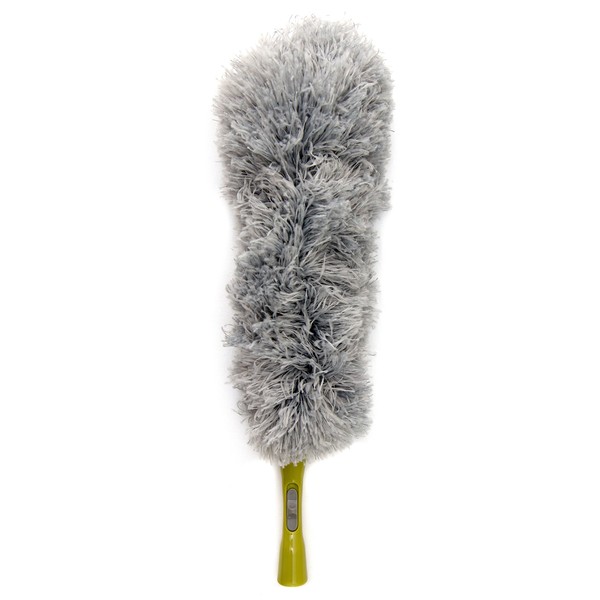 DOCAZOO DocaPole Microfiber Duster // Microfiber Feather Duster for Dusting and Cleaning High Surfaces with Extension Pole // Includes Handle for Use Without Pole // DocaPole Cleaning Attachment