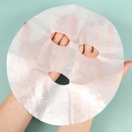 100 Sheets of Mask Pack Beauty Pack Skin Care Vinyl Mask Pack 6ea