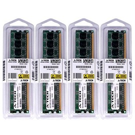 A-Tech 16GB KIT 4X 4GB for HP Compaq Desktop 6000 Pro Microtower/Small Form Factor 6005 Pro Microtower/Small Form Factor 6200 Microtower/Small Form Factor DIMM DDR3 Non-ECC PC3-10600 1333MHz RAM