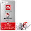 Illy Espresso Single Serve Coffee Compatible Capsules, 100% Arabica Bean