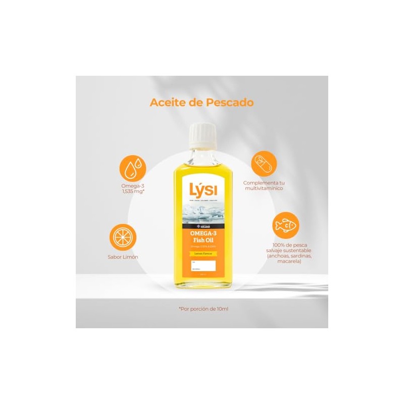 LÝSI, Omega 3 en Aceite de pescado, Mezcla de diferentes
