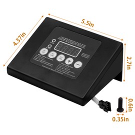 FBULWSEC 990050048 Digital Control Panel for Masterbuilt LED Display Compatible with Masterbuilt ESQ30B, ESQ30S, 20070106, 20070108, 20070206 and More Electric Smokers