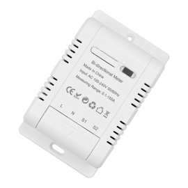 POFET Smart Meter Energy Monitor Bi-Directional Detection Wifi Power Monitors 150A Compatible with Tuya Smart/Smart Life