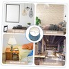 WHAMVOX Pleated Chiffon Lampshade Replacement Light Cover Elegant Decor for