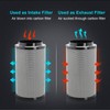 iPower 4 Inch 195 CFM Inline Fan Air Carbon Filter