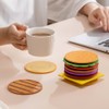 Hamburger Novelty Beverage Coasters (8 Coasters in one) - Unique