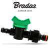 BRADAS® Regulating Valve Shut-Off Valve Hose Connection 16 mm with