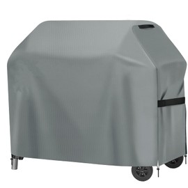 GARPROVM Grill Cover, Grill Cover, Waterproof 600D Oxford Protective Cover, Anti-UV Grill Cover, BBQ Tarpaulin, Gas Grill Cover, Dustproof, Includes Storage Bag, 147 x 61 x 122 cm