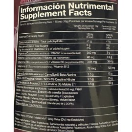 Saiyan Labs Kaioken Black Pre-workout 30 Servs