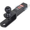 864209 3 in 1 ATV/UTV Trailer Hitch Towing Ball Mount with 2 inch Trailer Ball, Fits 2 inch Hitch Receiver…