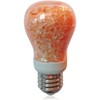 Himalayan Glow Natural Pink Salt LED Light Bulb, Warm Amber