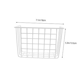 Abaodam 2pcs Heavy Duty Metal Hay Feeder Frame for Small Animals Stable Hay Holder for Rabbits Guinea Pigs Chinchillas Wall Mounted Small Animal Cage Accessory in White