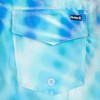 Hurley Boys Pull On Swim Trunks, Blue Tie Dye, XL