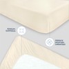 Dreamzie Fitted Sheet, 180 x 200 cm, 100% Microfibre, Bed