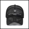 White Fang CA560 Hat, English, Logo, Mesh Cap, Simple Design,