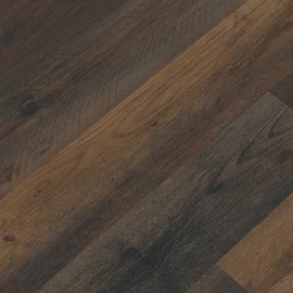 MSI McKenna 7 in. x 48 in. Luxury Vinyl Flooring, Rigid Core Planks, LVT Tile, Waterproof LVT, Wood Grain Finish, Harlan Ridge Brown, 12 MIL Wear Layer, 5 mm Thick, 23 sq.ft/Case