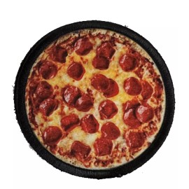 3" Pepperoni Pizza Morale Patch Tactical