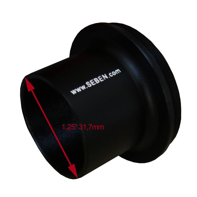 Seben T2 reflex camera telescope adapter 1.25“ 31.7mm DKA3