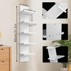 Hlimior 5 Tier Wall Shelf Unit - Lack Floating Shelf