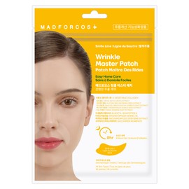 Mad for Cos nasolabial fold patch 2 sheets (72 patches) Zipper type forehead wrinkle patch: 4 sheets / 매드포코스 팔자주름패치 2매(72패치) 지퍼타입 미간주름패치:4매