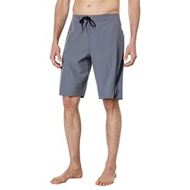 O'NEILL Men's 21 Inch S-Seam Boardshorts - Water Resistant Swim Trunks for Men with Quick Dry Stretch Fabric and Pockets,Grey 4,29