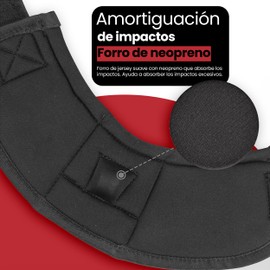 No Turn Gold Line Bell Boots | Prevent Horse from Injury, Superb Protection, Comfort, Professional KPU Horse Bell Boots Material 1682D with Shock-Absorbing Center, Relaxable & Lightweight Red| Medium