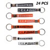 CupaPlay 24 PCS Basketball Keychains/Keyrings Motivational Bulk for Kids Teenagers