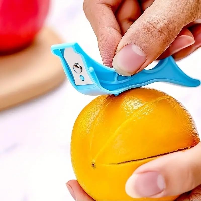 2 Pieces Fruit Apple, Vegetable Peeler, Creative Peeler, Orange Peeler,