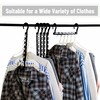 Mr. Pen- Space Saving Hangers for Clothes, 12 pcs, Black,