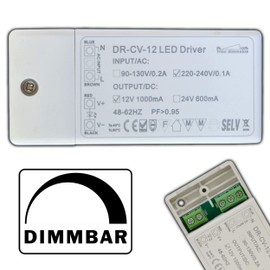 Dimmable LED Dimmer Dimmable Driver Transformer 12 V Dc 1 12 Watt Transformer for G4 MR16 GU5.3
