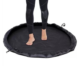 ZR ZHENGRONG Wetsuit Change Mat, Waterproof Beach Changing Mat, Portable Dry Bag with Shoulder Strap (50cm)