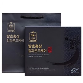 Ilhwa Co., Ltd. Jinwells red ginseng 10g x gift stick fermented 30 packs Compound K domestic red ginseng extract 6 years old / 진웰스 홍삼 10g x 선물 스틱 발효 30포 컴파운드K 국내산 홍삼액 6년근