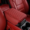 Car Center Console Armrest Protector, Plaid Pattern Car Armrest Protective