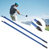 Fiberglass Golf Alignment Sticks 2 Sections Foldable Golf Direction Indicator